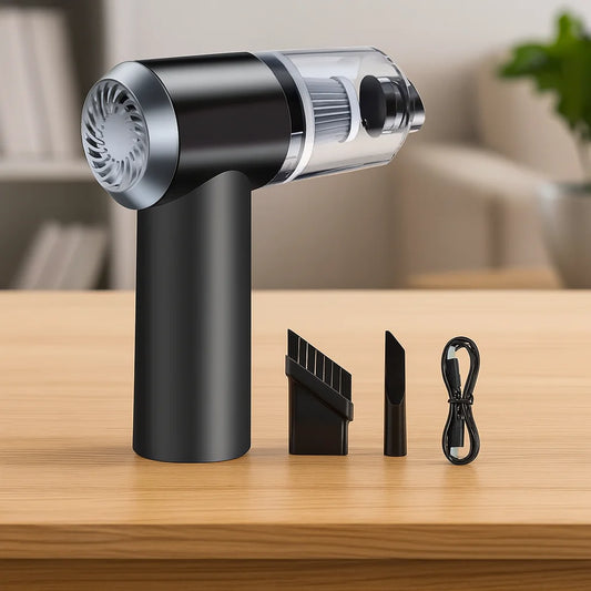 Portable Car Vacuum Cleaner with Blower | USB Rechargeable Wireless Handheld Car Vacuum Cleaner Traveling,Portable,Rechargeable