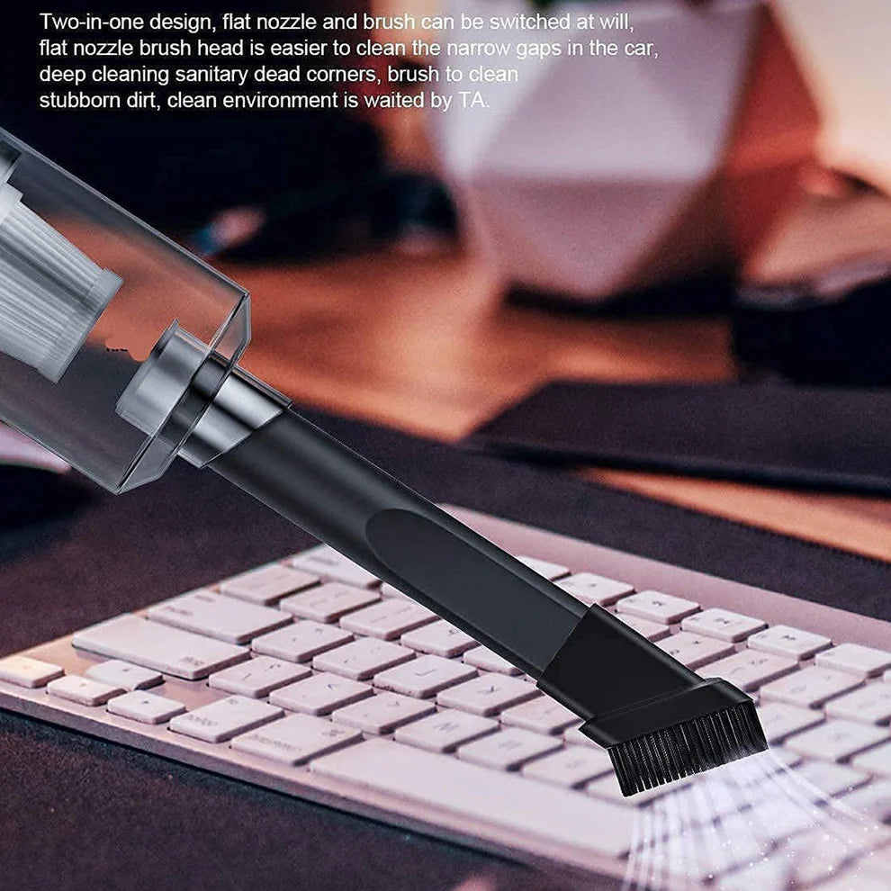 Portable Car Vacuum Cleaner with Blower | USB Rechargeable Wireless Handheld Car Vacuum Cleaner Traveling,Portable,Rechargeable